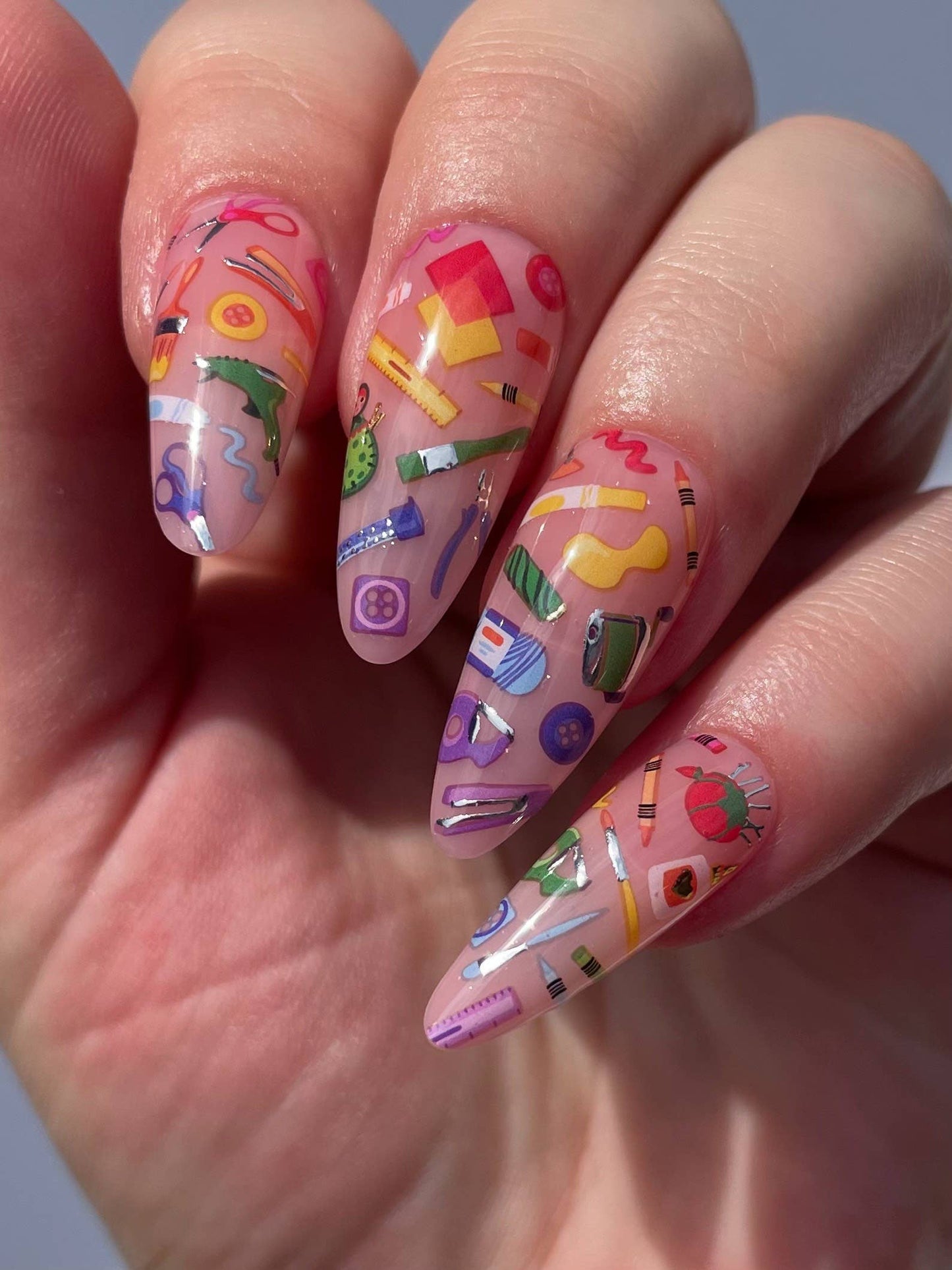 Nail Art Stickers - Craft Room
