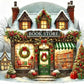 Holiday Bookstore Diamond Painting Art Kit