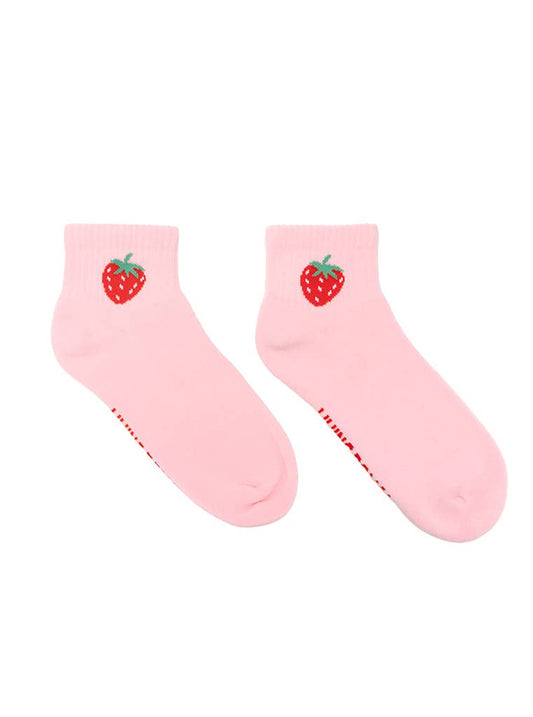 Strawberry Ankle Socks