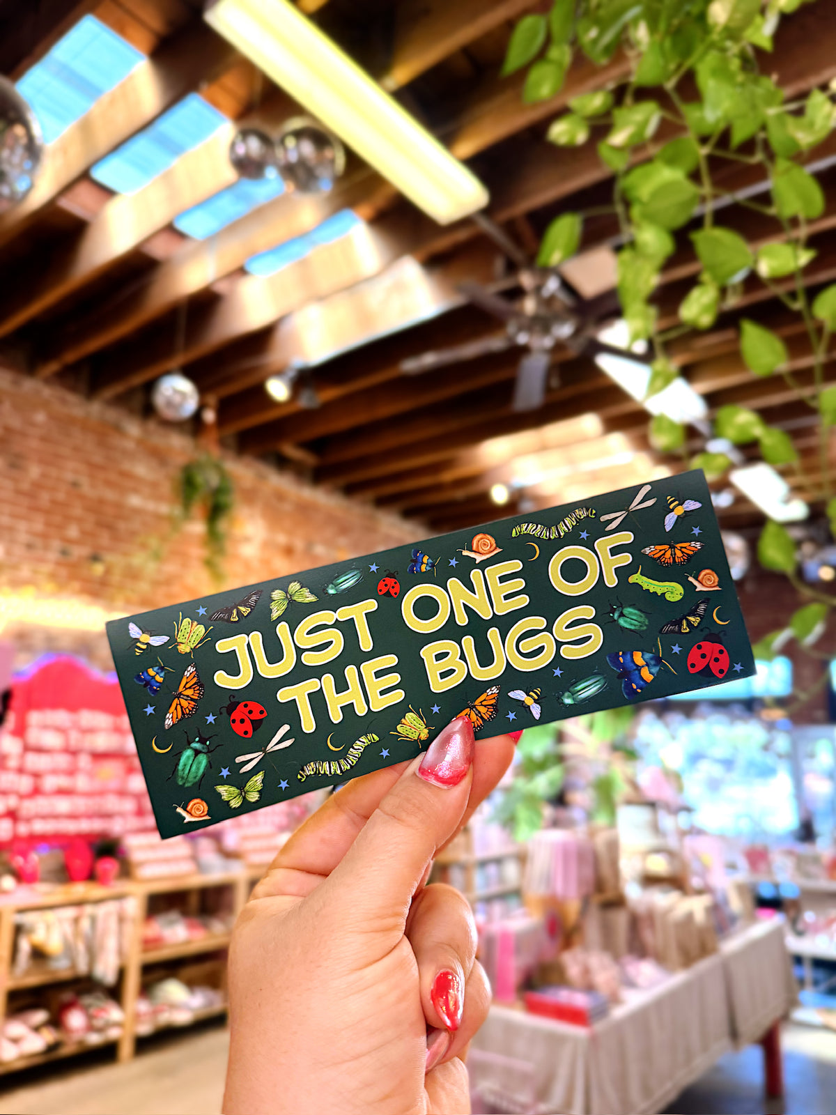 One of The Bugs Car Magnet