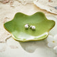 Wave Stoneware Trinket Dish - Small
