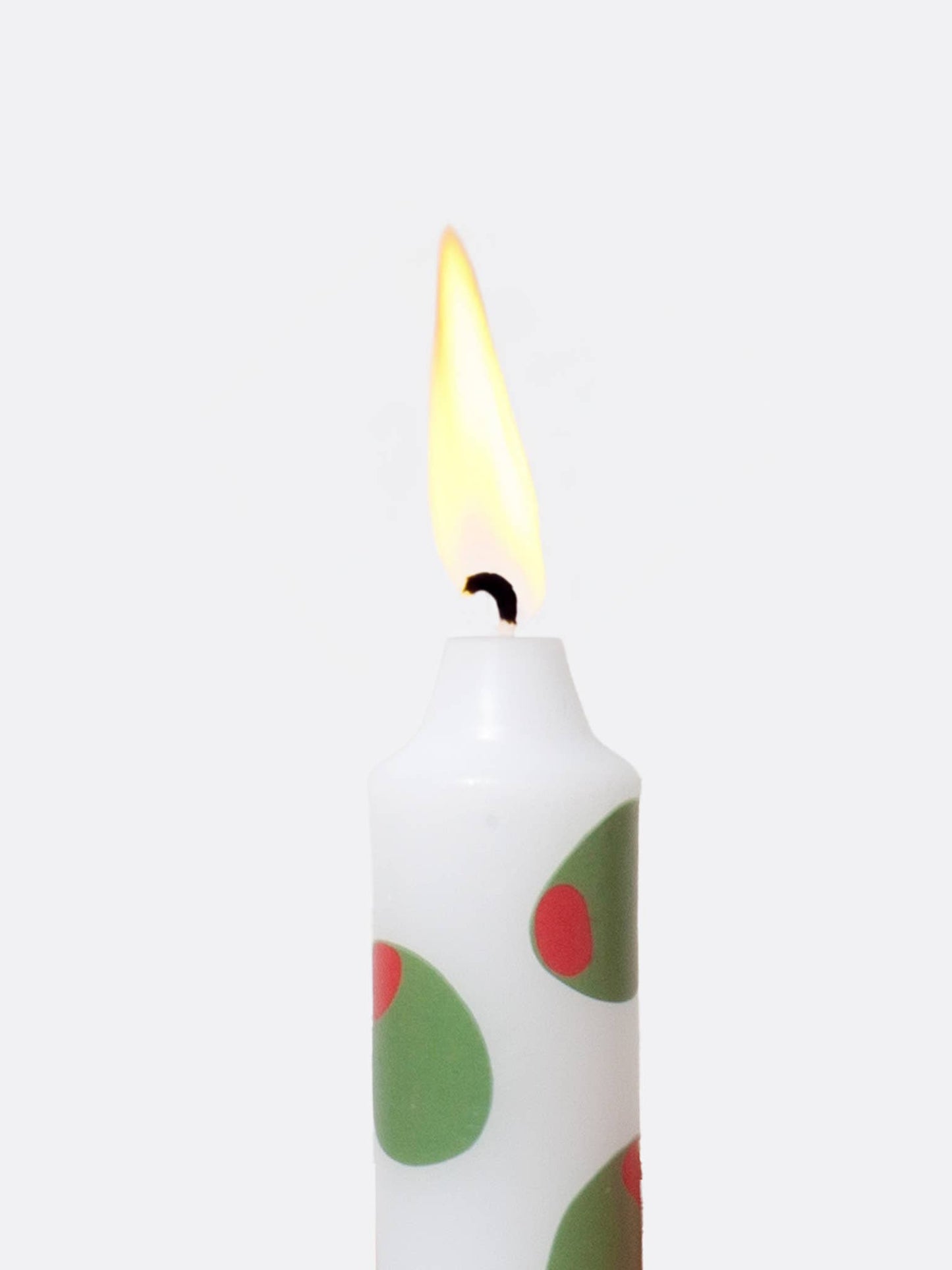 Olive - Set of 2 Taper Candles