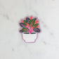 Rubber Plant Die Cut Sticker