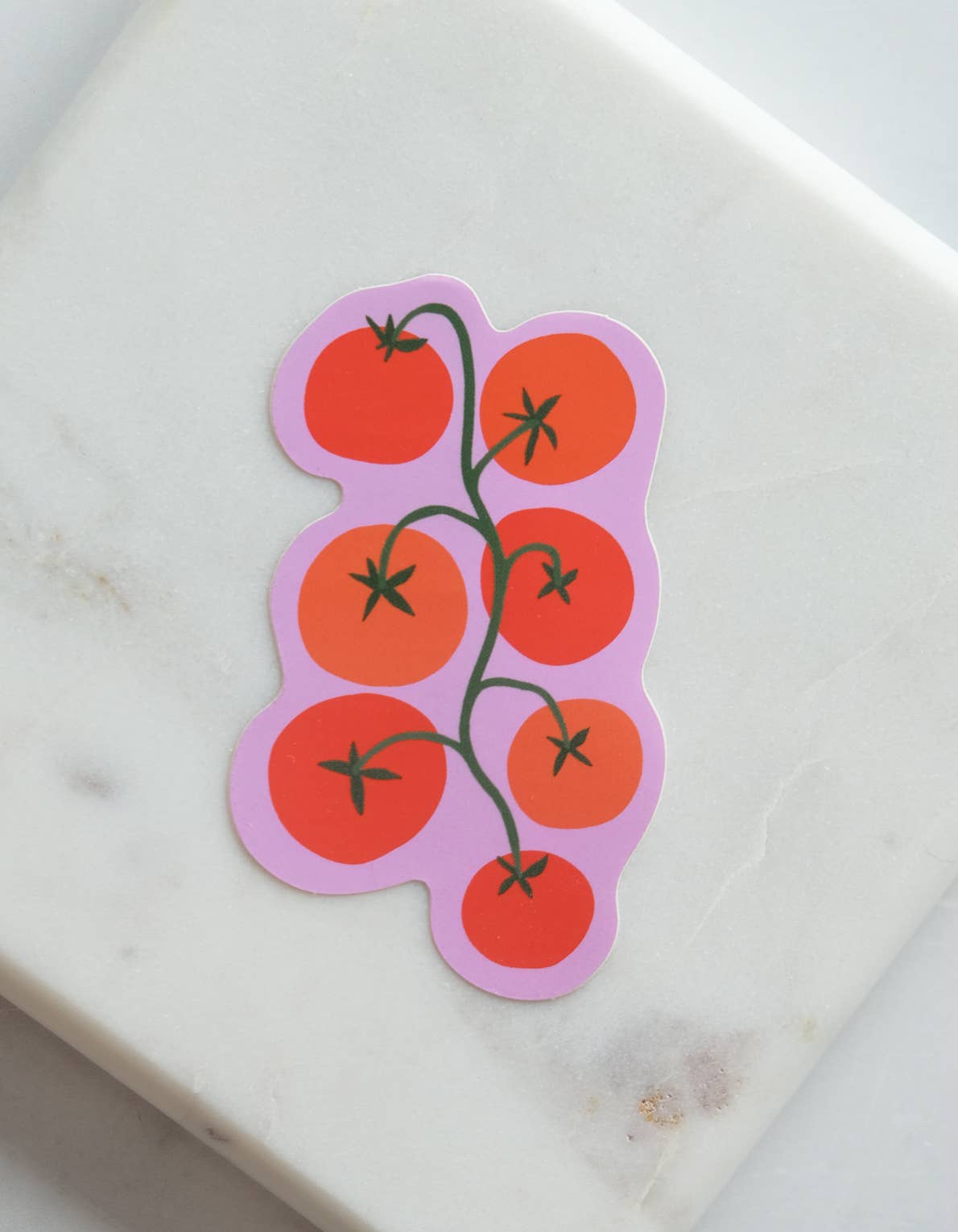 Tomato Vine Die Cut Sticker