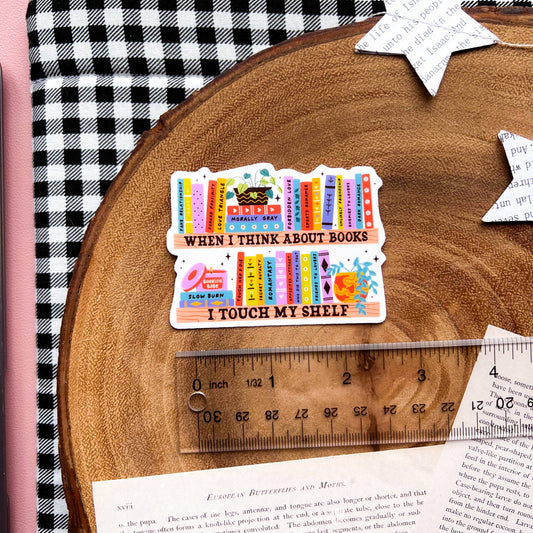 Bookshelf Sticker