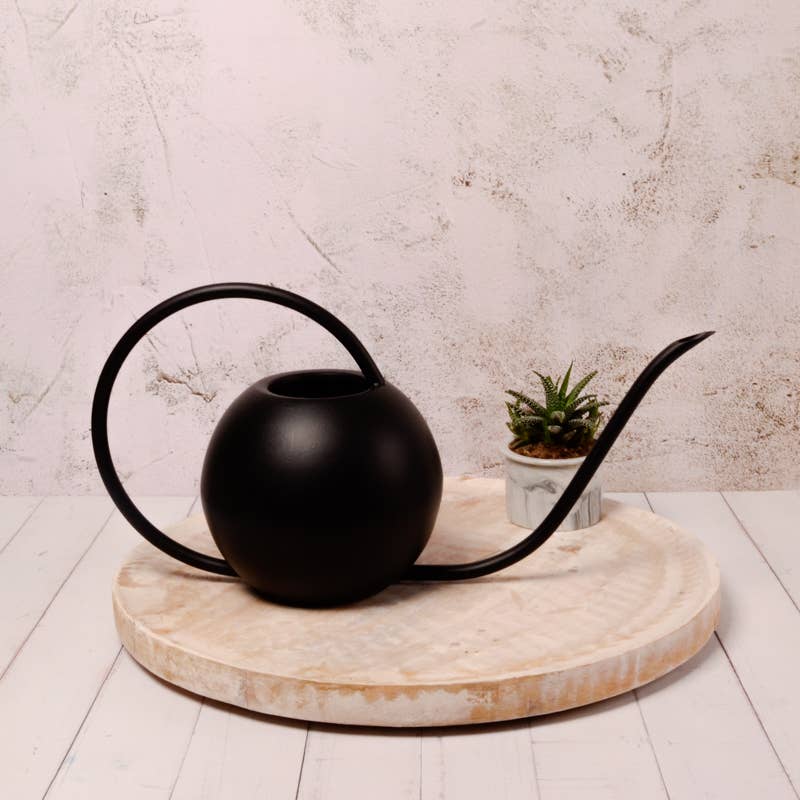 Primrose Black Watering Can