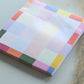 Rainbow Check Sticky Notepad