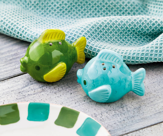 Fish Salt and Pepper Shakers