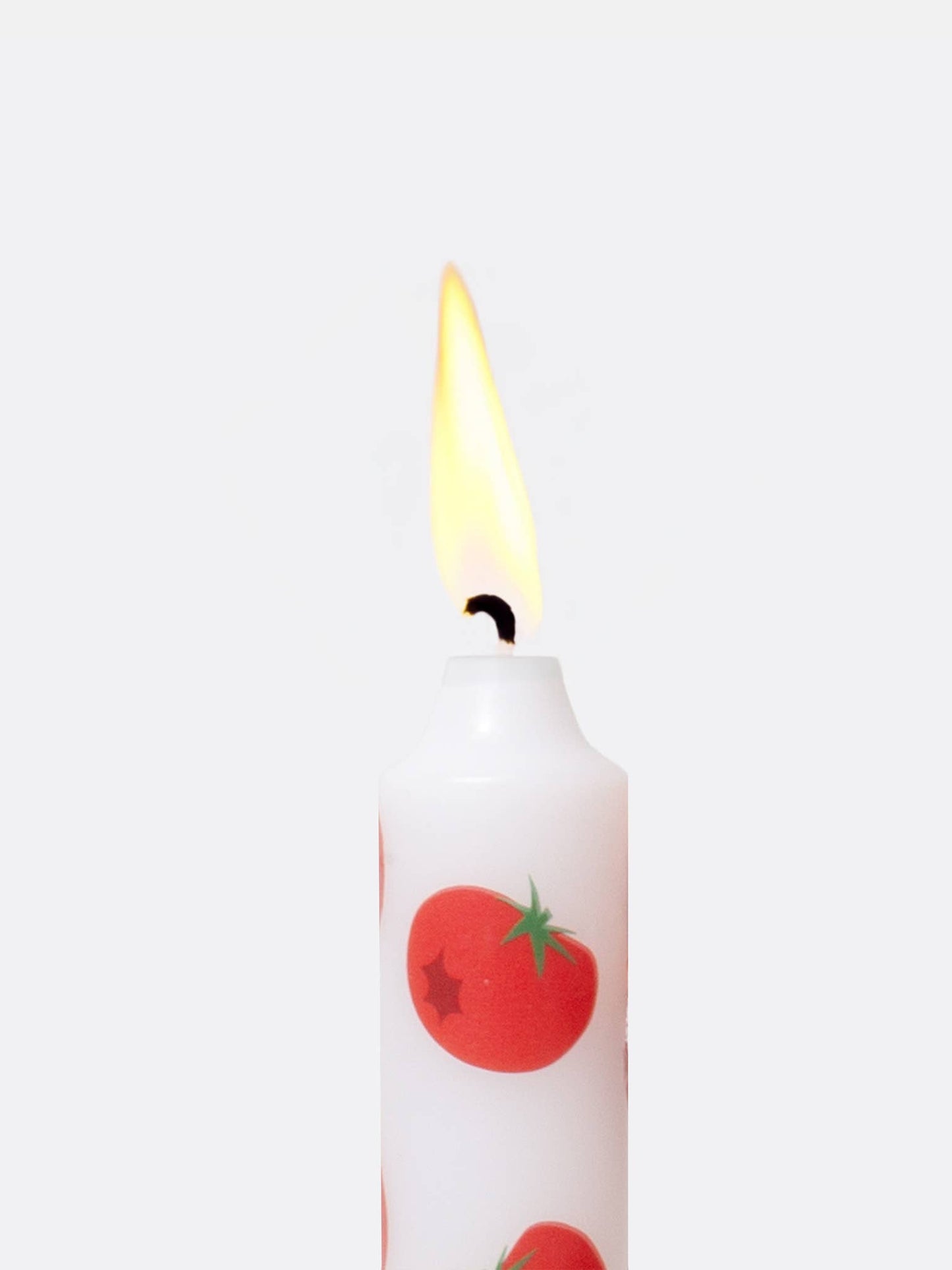 Tomato - Set of 2 Taper Candles