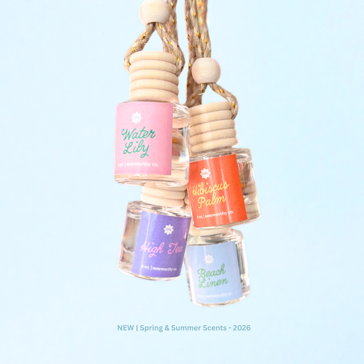 Scented Oil Car Diffusers | Spring & Summer Seasonal Scents