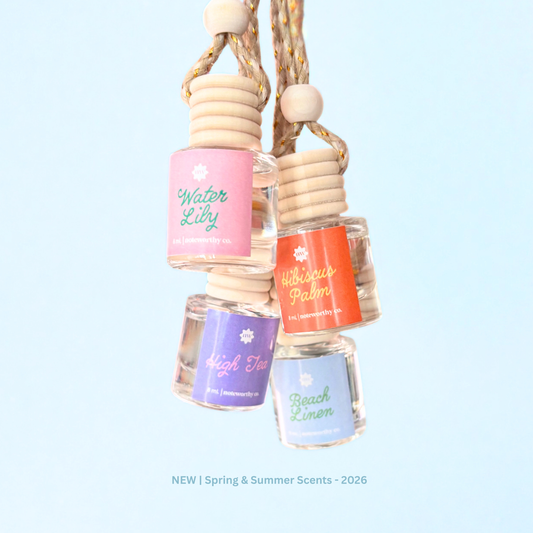 Scented Oil Car Diffusers | Spring & Summer Seasonal Scents