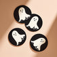Spooky Ghost Coasters - Set of 4