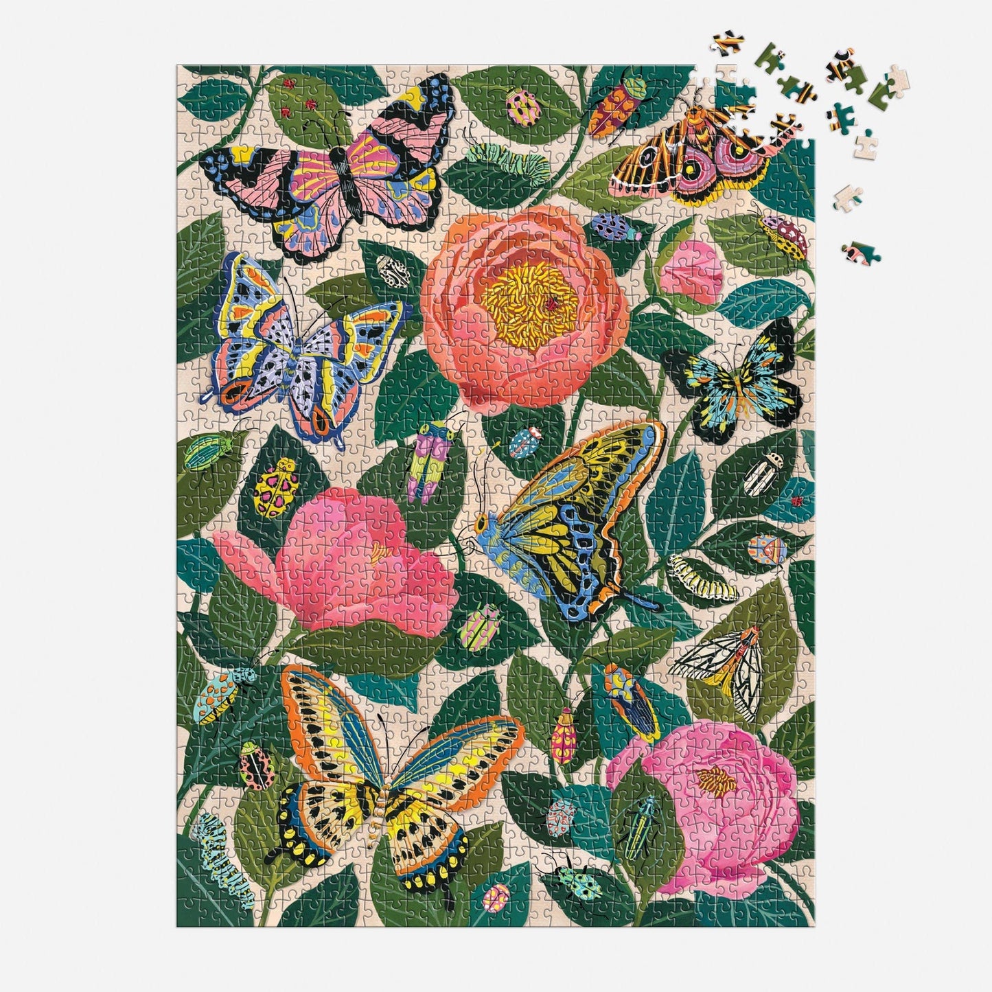 Between the Blooms 1000 Piece Puzzle