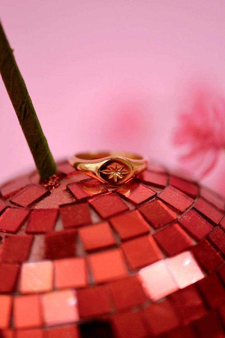 Star-Crossed Signet Ring