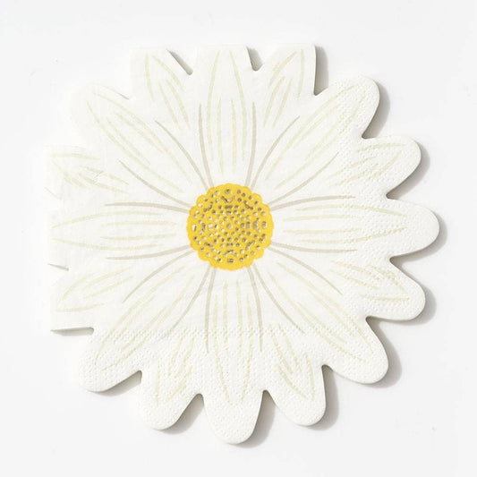 Die-Cut Daisy Napkin