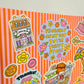 Junk Journal Stickers - Thrift Store Lover Minis