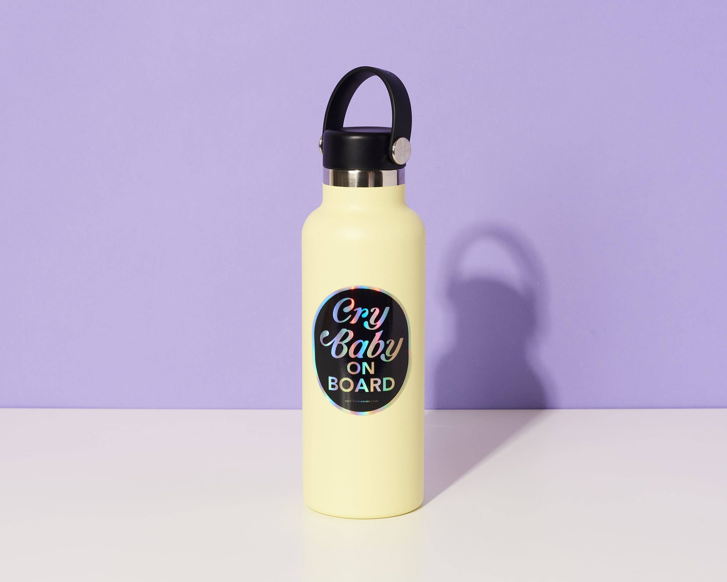 Cry Baby on Board Sticker