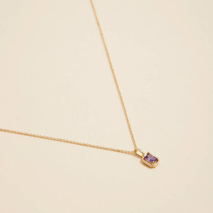 Birthstone Charm Necklace