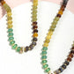 Mini Initial Multi Color Beaded Necklace