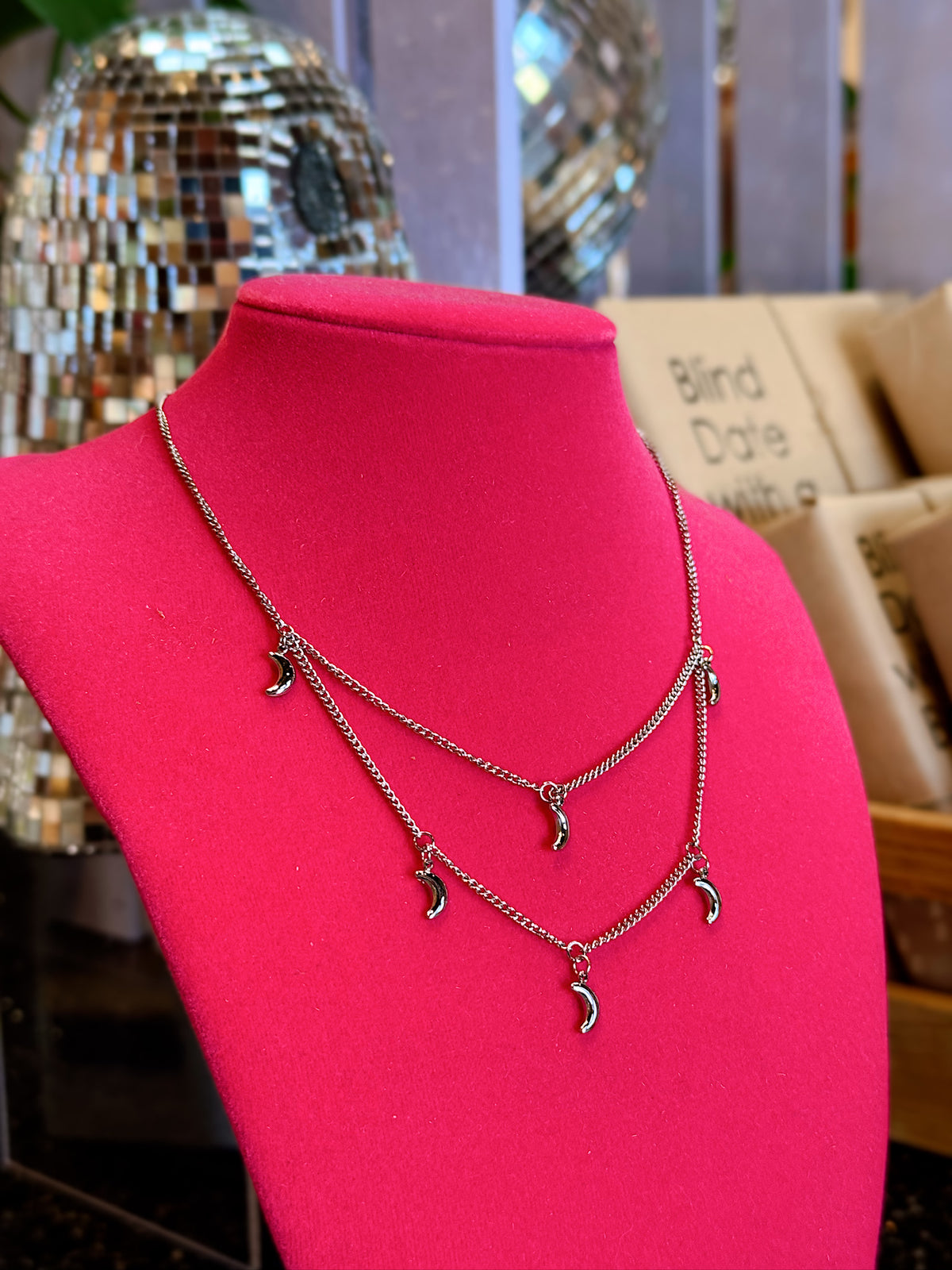 Double Eclipse Necklace