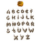Bubble Letter Charms (Gold + Silver)
