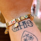 Custom Gold Italian Charm Bracelet