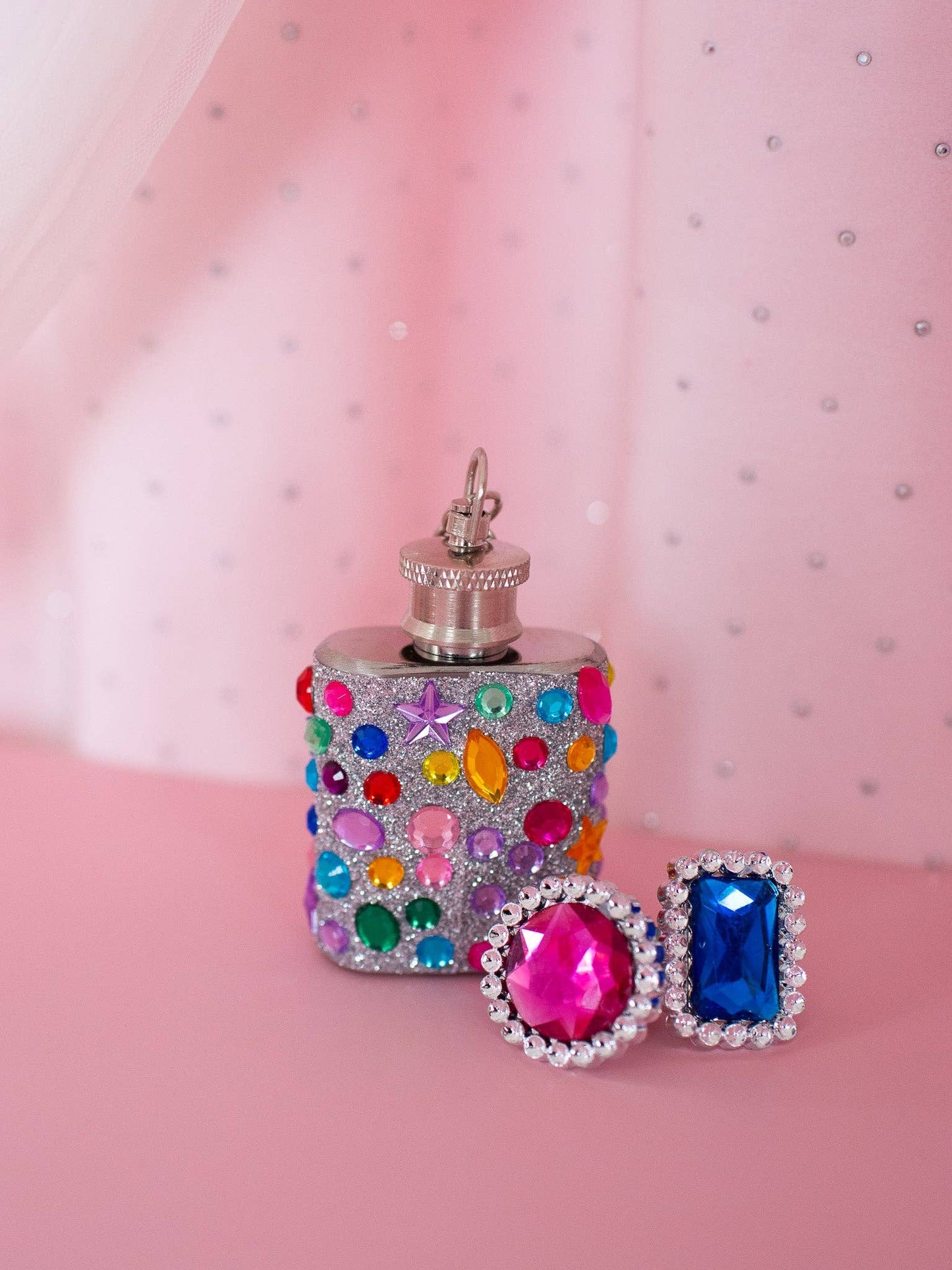 Pretty Pretty Princess Mini Flask Keychain