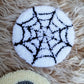 Spider Web Punch Needle Mug Rug Coaster