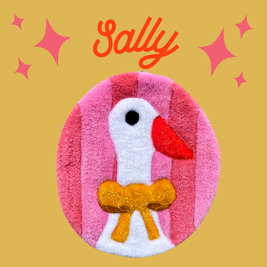 Goose Tufted Wall Hanging