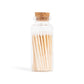 White Matches in Medium Corked Vial