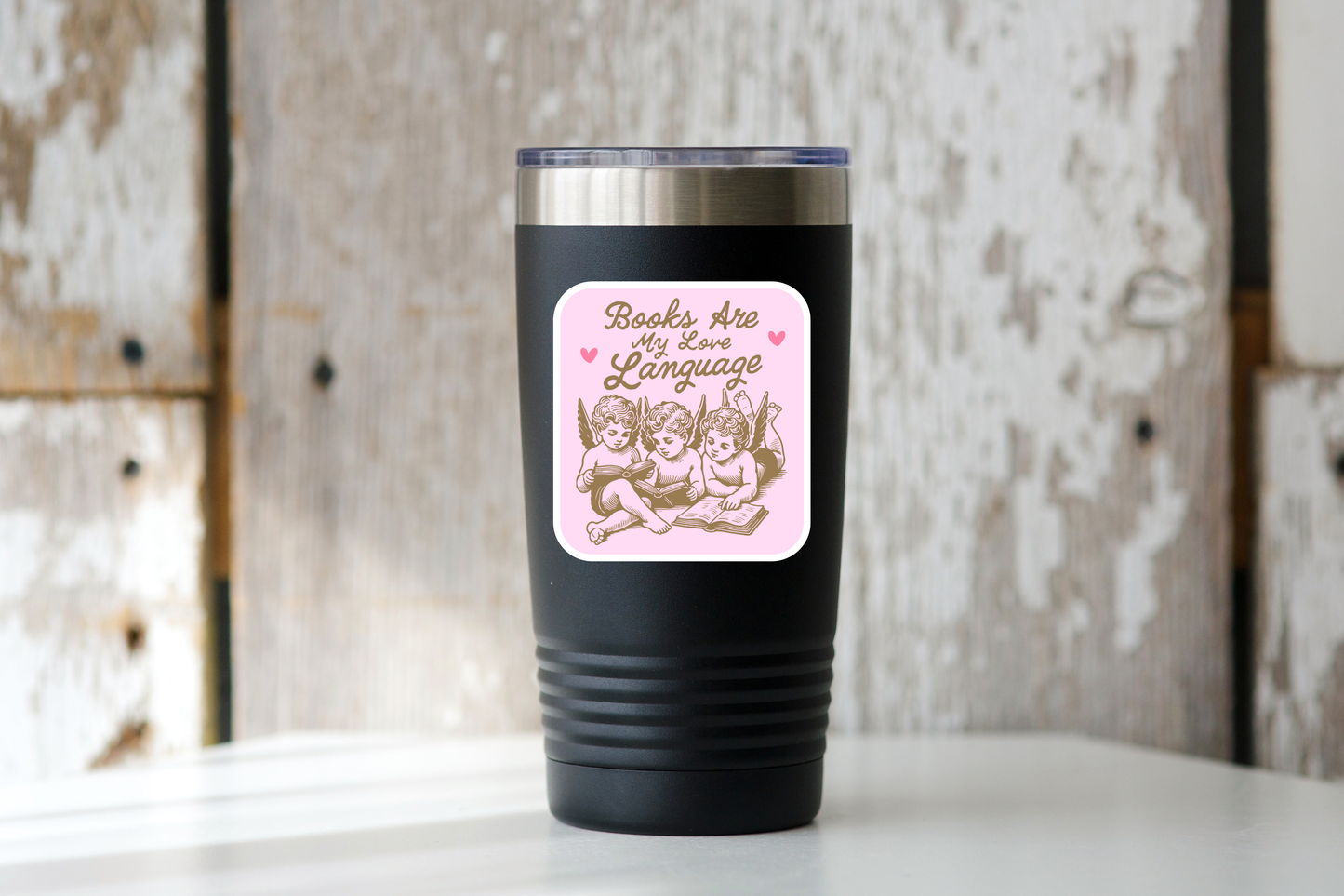 Books Are My Love Language Sticker