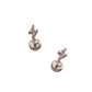 Lightning Bolt Flatback Screwback Stud (Single or Pair!)