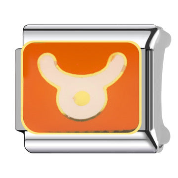 Silver Zodiac Italian Charm