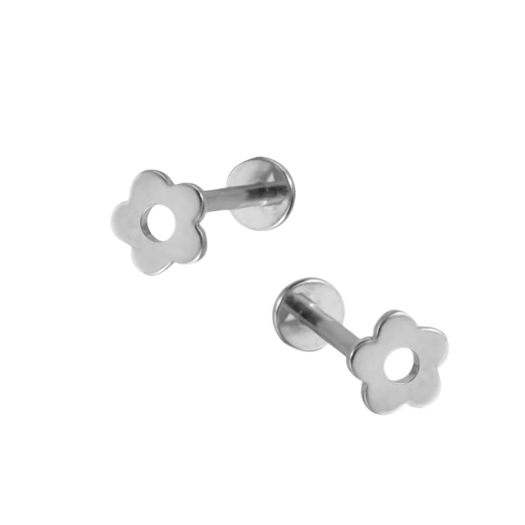 Flower Power Flat-Back Stud (Single or Pair!)