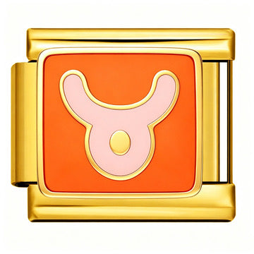 Gold Zodiac Italian Charm
