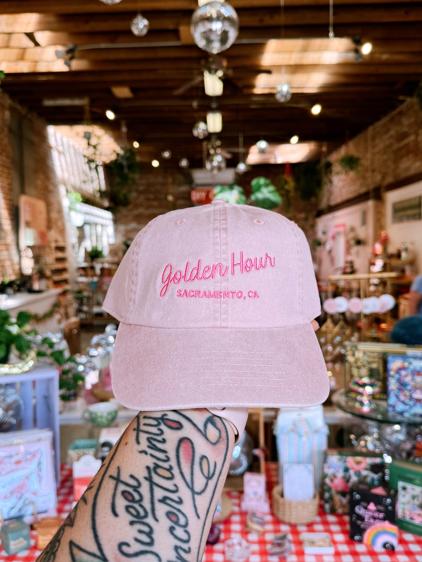 Golden Hour Embroidered Hat