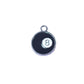 Eight Ball Silver Charm