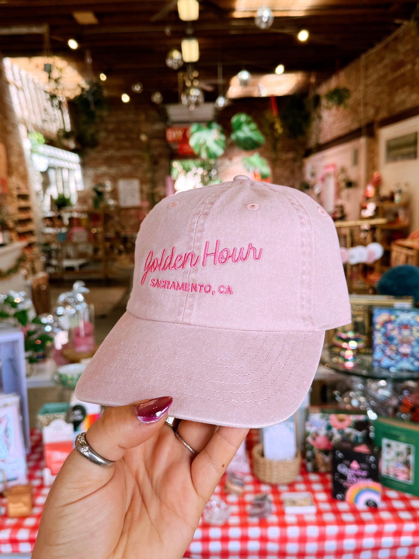 Golden Hour Embroidered Hat