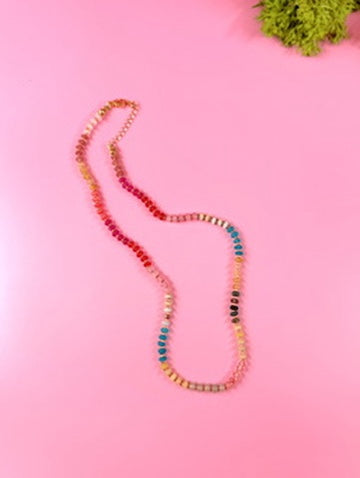 Sunset Beaded Necklace