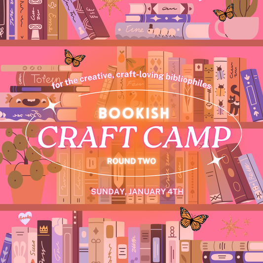 Craft Camp: Bookish Camp - Jan 4th