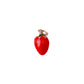 Realistic Strawberry Gold Charm