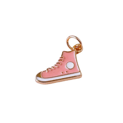 High Top Shoe Gold Charm