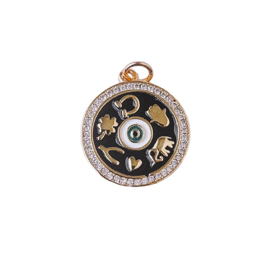 Luckiest Girl Gold Charm