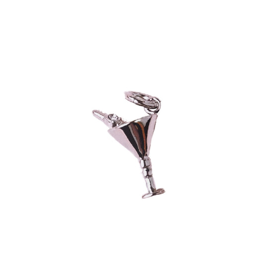 Silver Dirty Martini Charm