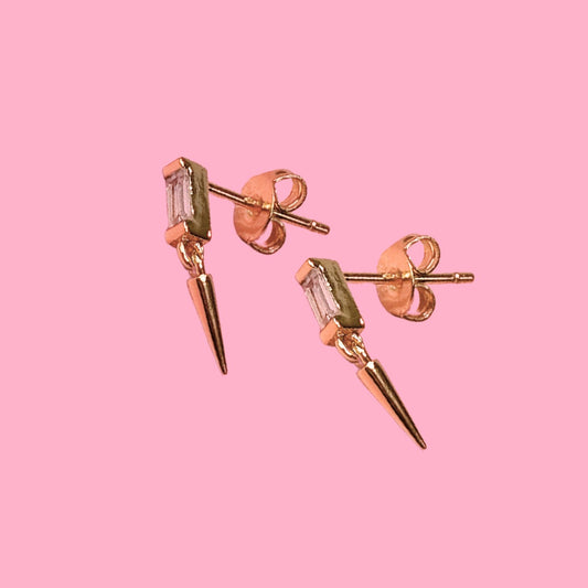 Jewel & Spike Studs