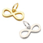 Infinity Charm (Gold + Silver)