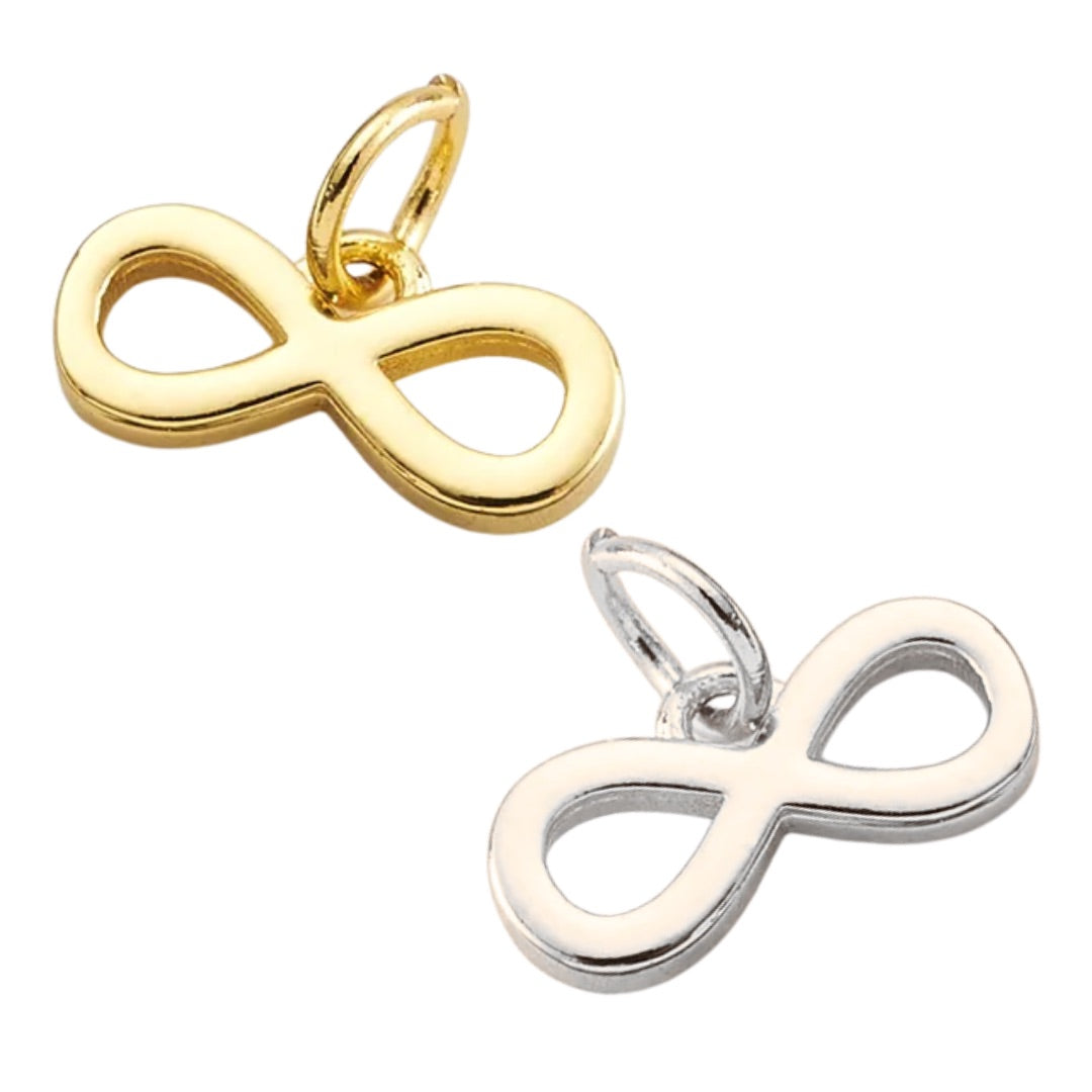 Infinity Charm (Gold + Silver)