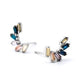Spectrum Studs (Gold + Silver)