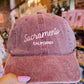 Sacramento Embroidered Hat (3 Color Options)
