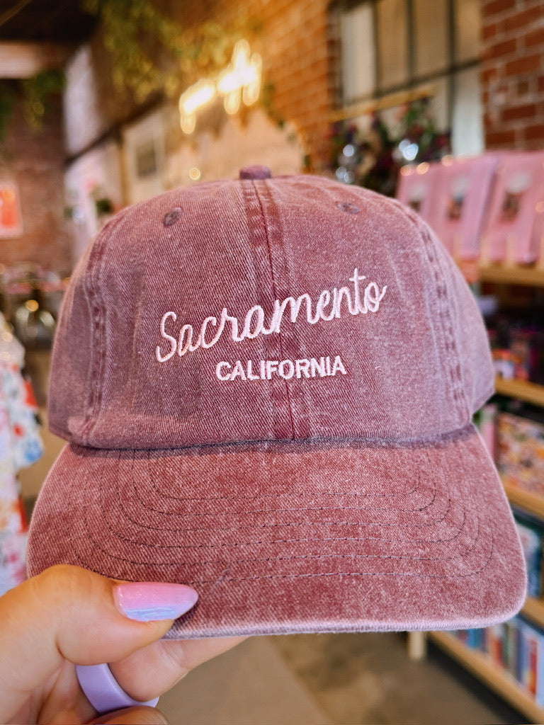 Sacramento Embroidered Hat (3 Color Options)